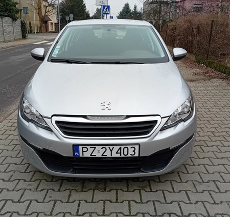 Peugeot 308 cena 26999 przebieg: 165000, rok produkcji 2013 z Luboń małe 352